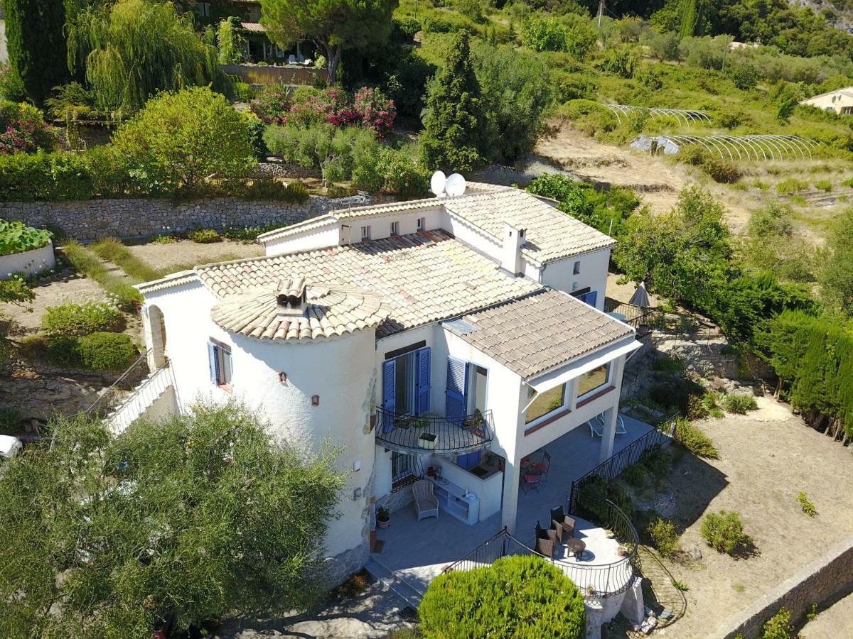 La Tourrette Bed & Breakfast Tourrettes-sur-Loup Dış mekan fotoğraf